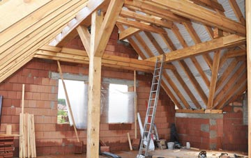 Old Shirley attic trusses