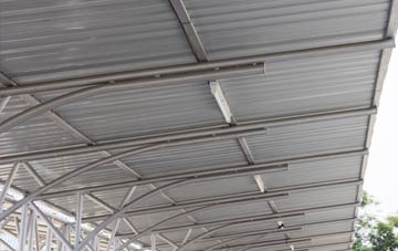 installing Old Shirley metal roofing