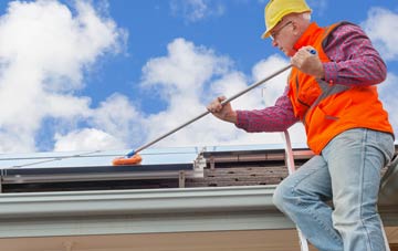 Old Shirley soft wash roof cleaning