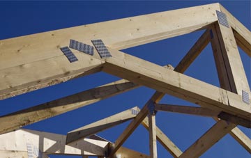 Old Shirley roof trusses for new builds and additions