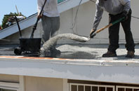 Old Shirley flat roofing repair